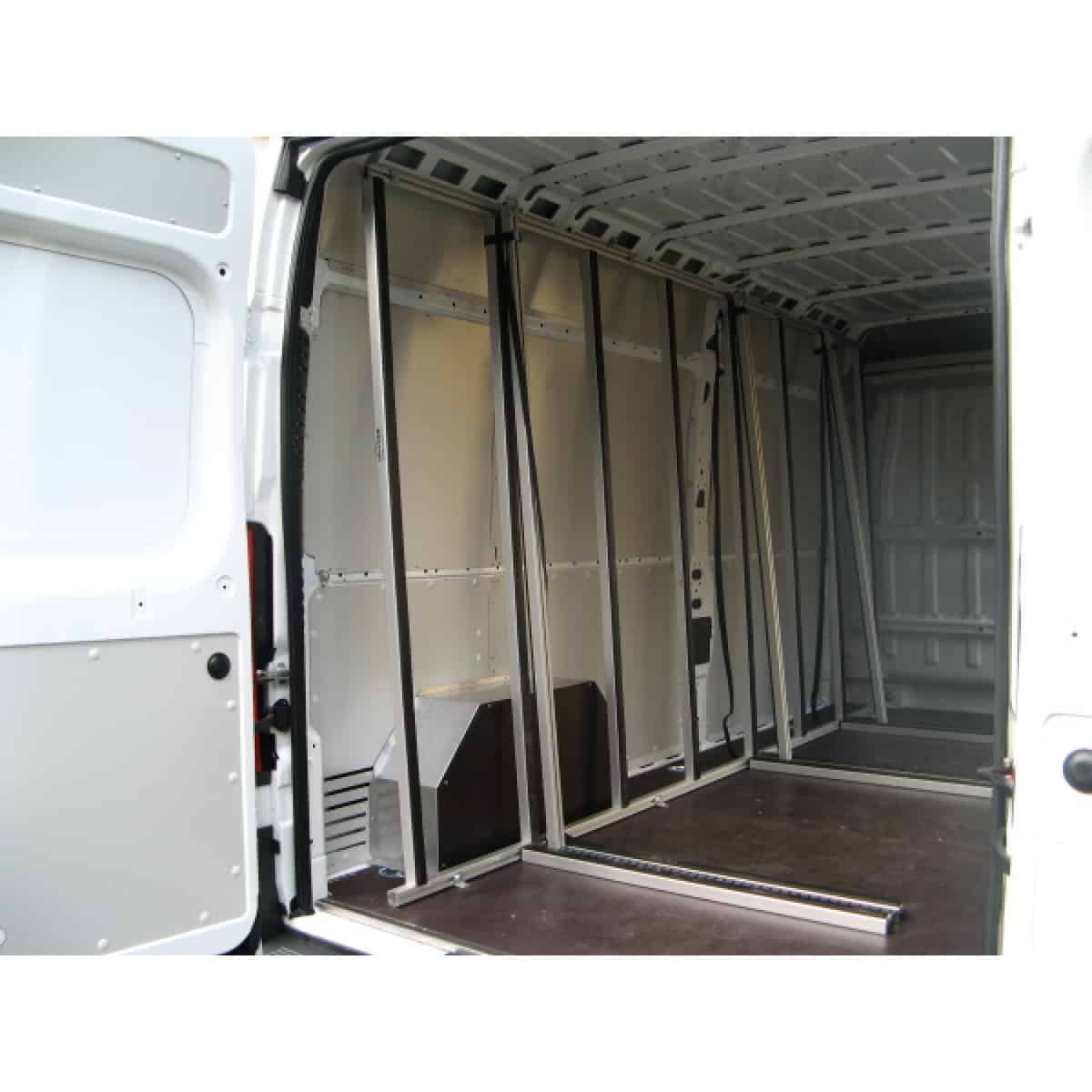 aluminium berce vitre intérieur