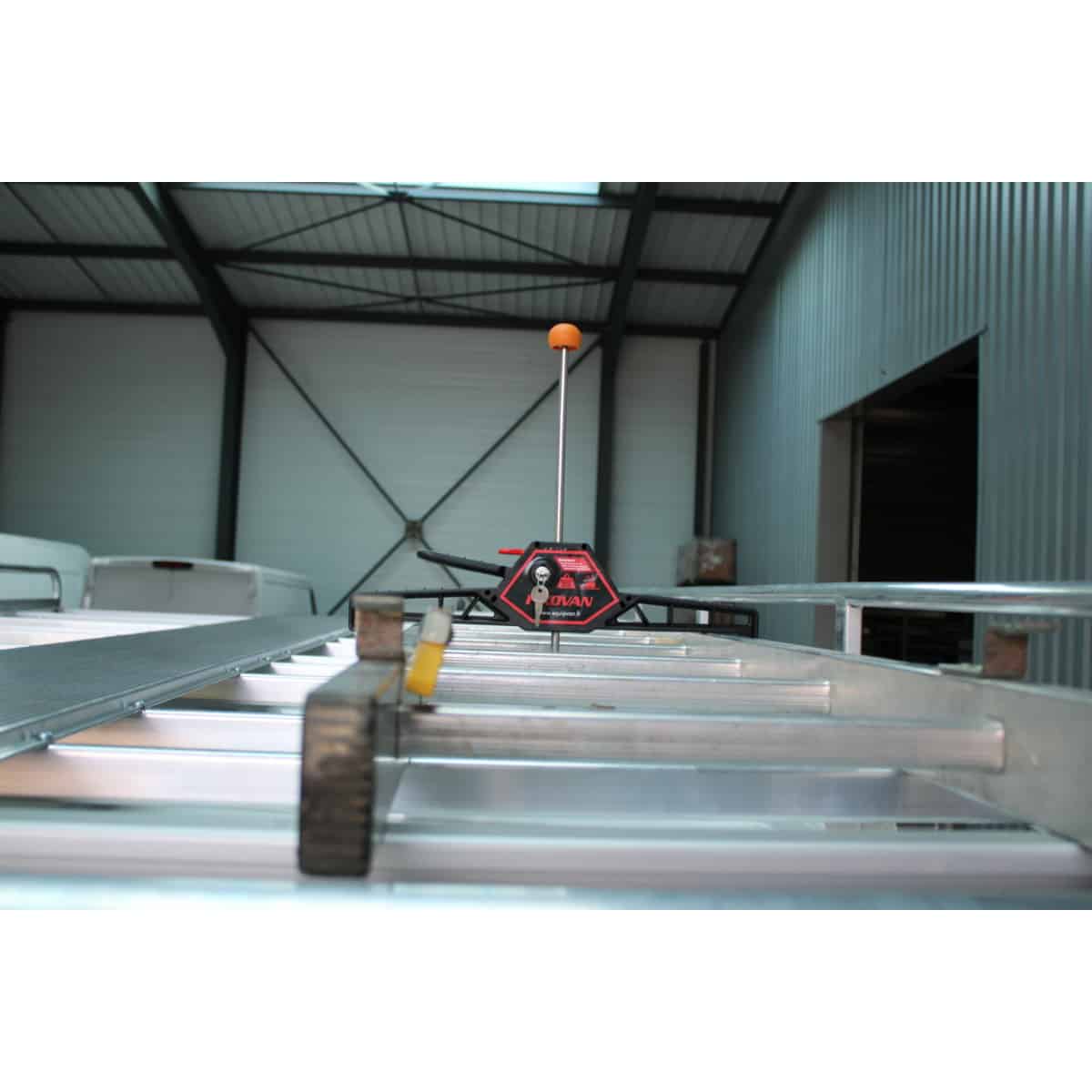 fixovan clamp pour galerie véhicule utilitaire