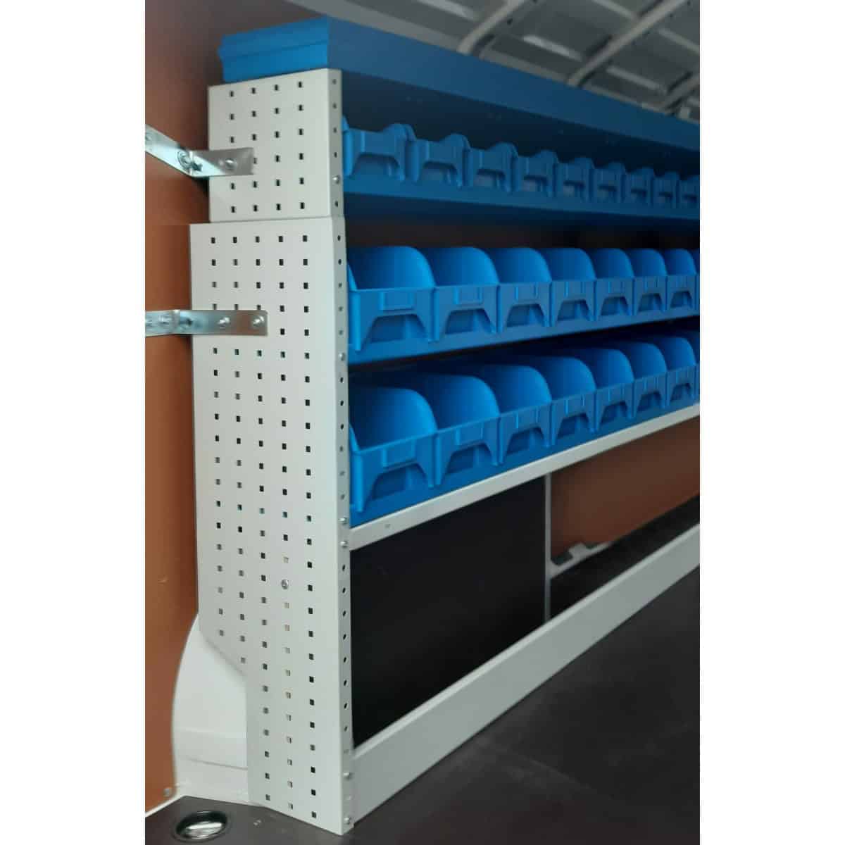 MOBILIER DE RANGEMENT ACIER / ALUMINIUM Kit KF42 pour véhicule moyen volume