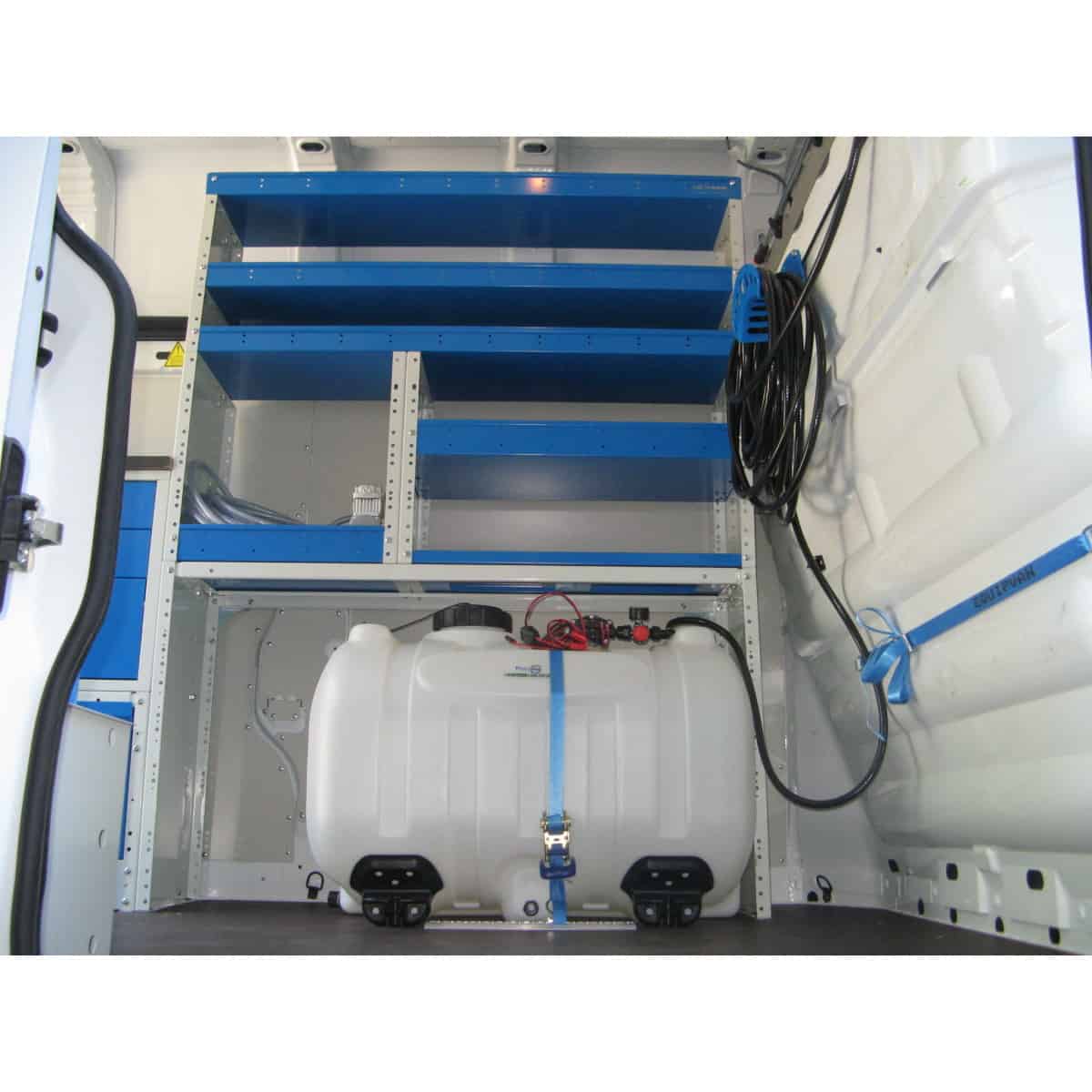 cuve a eau avec nettoyeur Equipvan