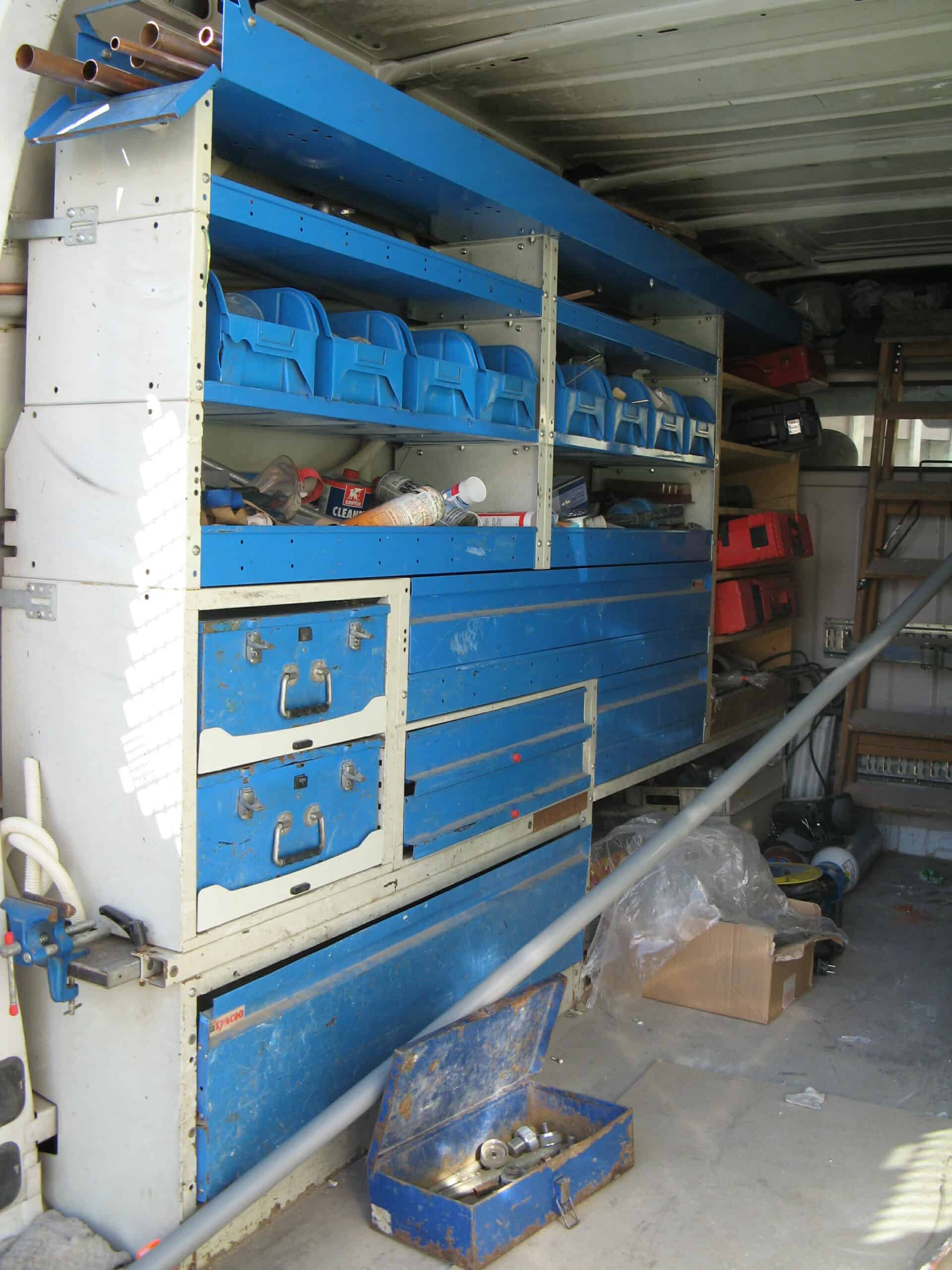 Equipvan vu avant amenagement