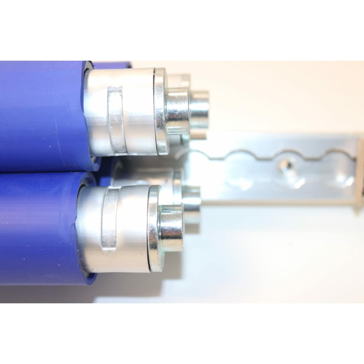 Barre de maintien aluminium revêtue