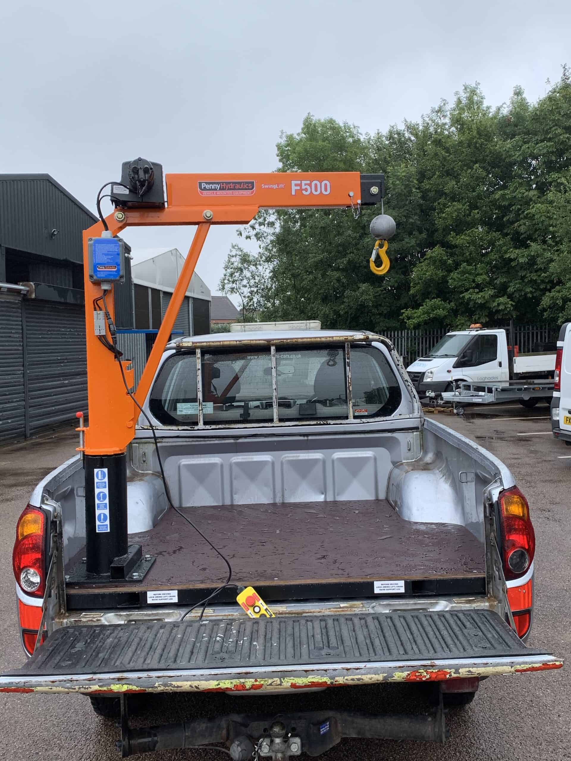 FOLDAWAY 500 GRUE SWINGLIFT EQUIPVAN